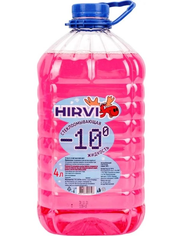 Очиститель стекол HIRVI зимний -10 °С — изображение 3