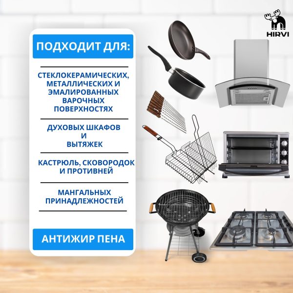 Средство для чистки гриля, духовых шкафов и барбекю SMOKE CLEAN 10/20 Концентрат 1:10-1:20 — изображение 6