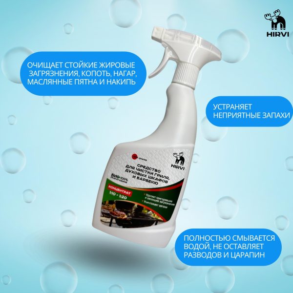 Средство для чистки гриля, духовых шкафов и барбекю SMOKE CLEAN 10/20 Концентрат 1:10-1:20 — изображение 7