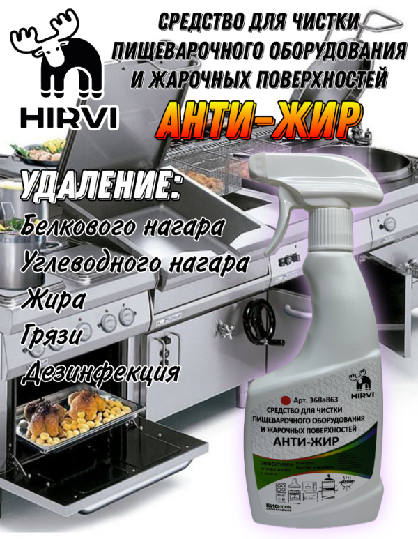Средство для чистки пищеварочного оборудования и жарочных поверхностей.  SMOKE CLEAN-2  Концентрат 1:1 1:10 — изображение 4