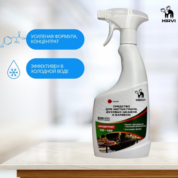 Средство для чистки гриля, духовых шкафов и барбекю SMOKE CLEAN 10/20 Концентрат 1:10-1:20 — изображение 9